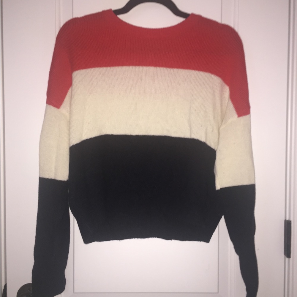 H&M Colorblock Sweater!